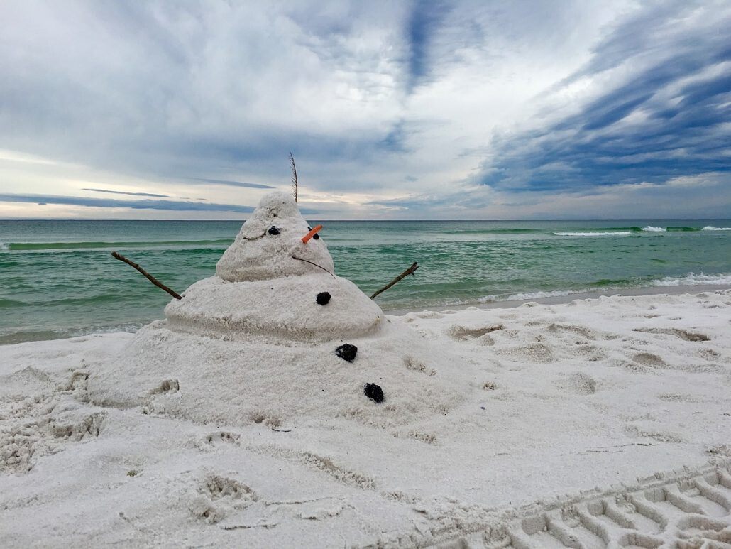Sand Snowman Costa Rica